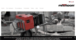 Desktop Screenshot of matadorbv.com